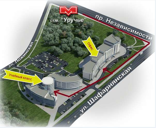 Шафарнянского 11 минск карта